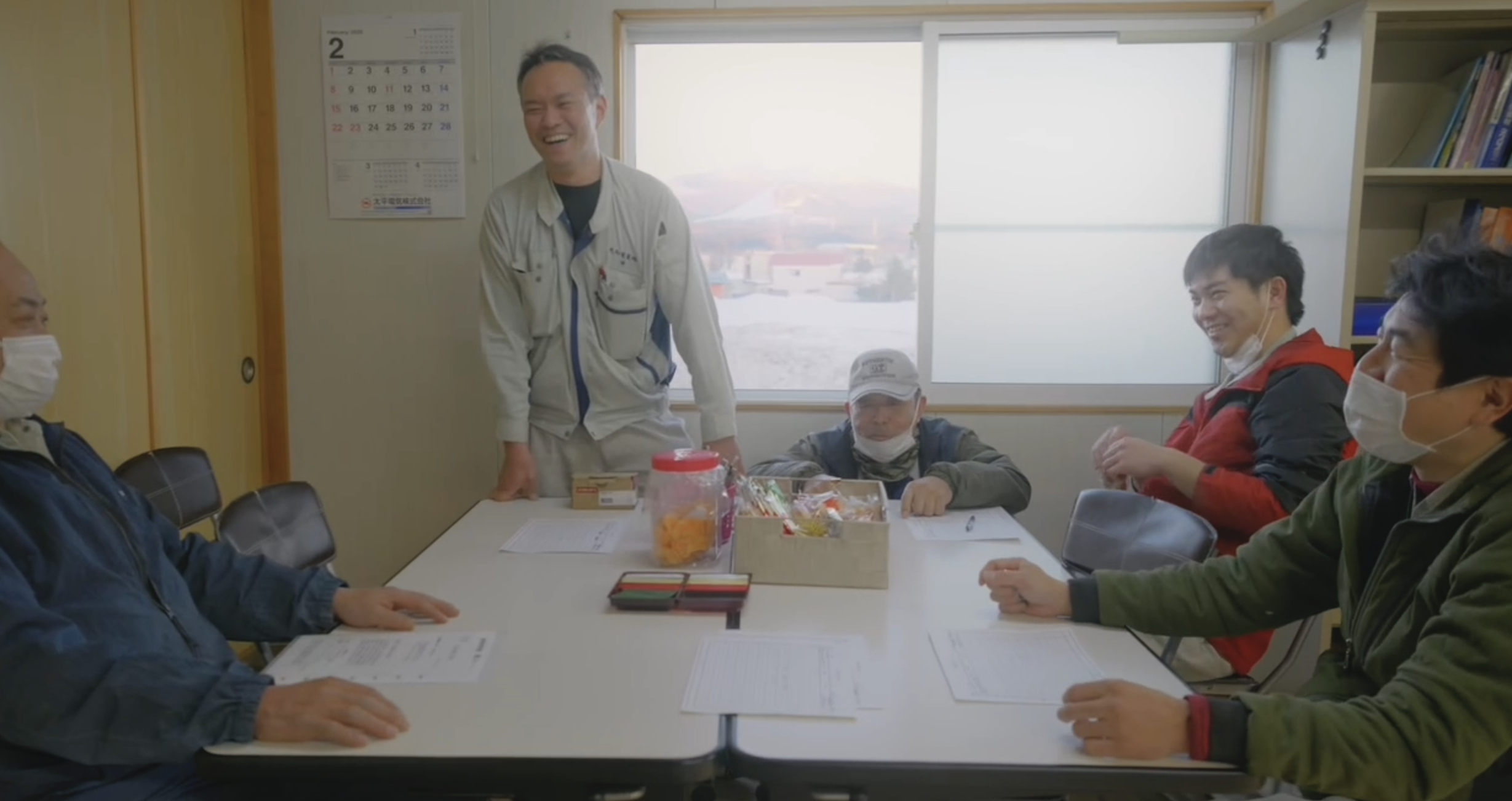 スタッフの様子